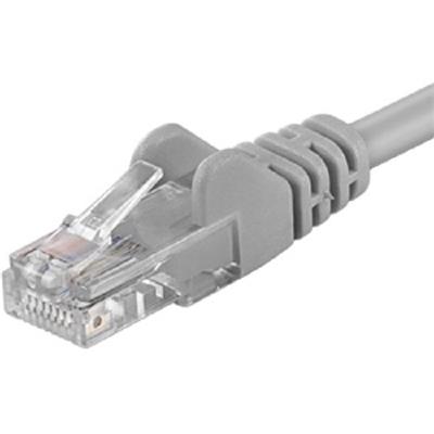 PremiumCord Patch kabel UTP RJ45-RJ45 CAT6 20m šedá