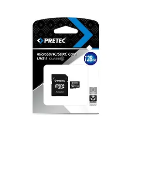 Pretec 128 GB microSDXC UHS-I, class 10/U1 + adaptér na SD