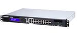 QNAP QGD-1600P: 16 1GbE PoE ports with 2 RJ45 and SFP+ combo port. (Support 4 IEEE 803.3bt PoE ++ ports, each port can 