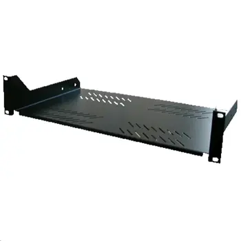 RACK19" Police s perforací 2U 400mm