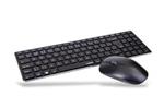 RAPOO set klávesnice+myš 9300M, Wireless Multi-Mode Slim Mouse and Ultra-Slim Keyboard, černá