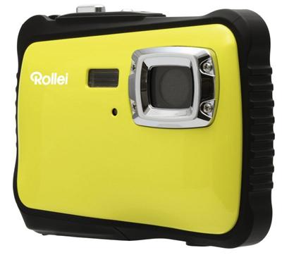 Rollei Sportsline 65/5 Mpix / 2" LCD / Voděodolný do 3m/ Odolný proti pádu do 1m/ HD video/ Brašna zdarma/Žluto-černý +