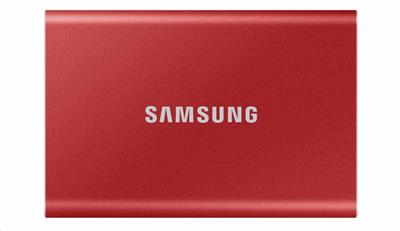 Samsung Externí SSD disk 500 GB červený