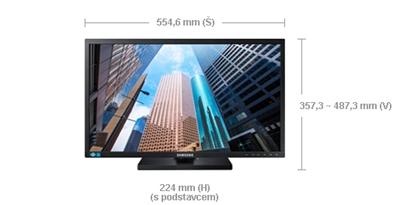 Samsung LED LCD 24" S24E450 - TN/1920x1080/1000:1/5ms/300cd/D-SUB/DVI