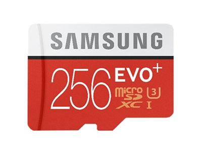 Samsung micro SDXC karta 256GB EVO Plus + SD adaptér