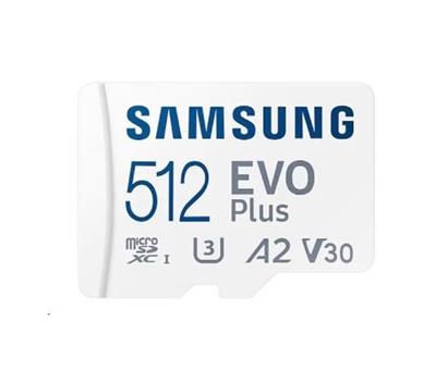 Samsung micro SDXC karta 512 GB EVO Plus + SD adaptér