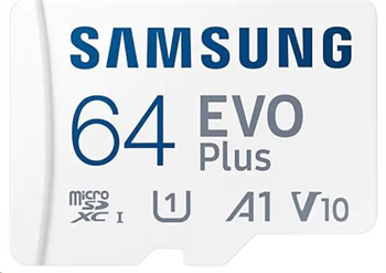 Samsung micro SDXC karta 64GB EVO Plus + SD adaptér