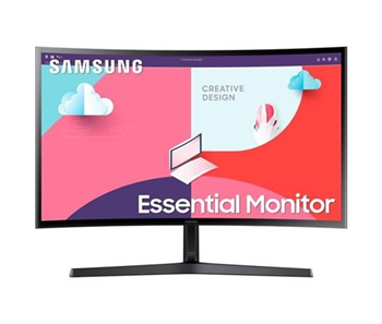 SAMSUNG MT LED LCD Monitor 24" S366C FullHD - Prohnutý 1800R, VA, 1920x1080, 4ms, 75Hz,VGA,HDMI