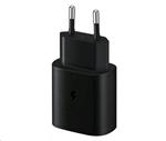 Samsung rychlonabíječka EP-TA800,25W + kabel USB-C 1m,černá barva