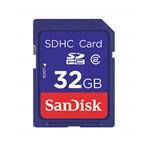 SanDisk 32 GB SDHC, class 2