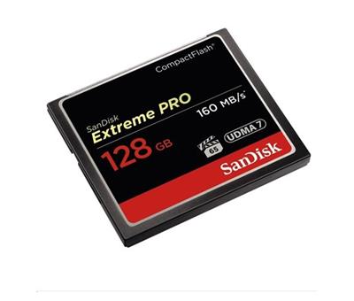 SanDisk Extreme Pro CF 160MB/s 128 GB VPG 65, UDMA 7