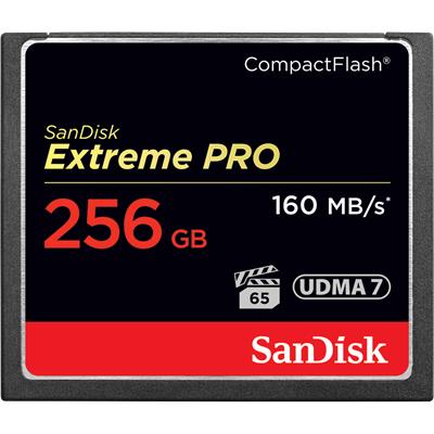 SanDisk Extreme Pro CF 160MB/s 256 GB VPG 65, UDMA 7