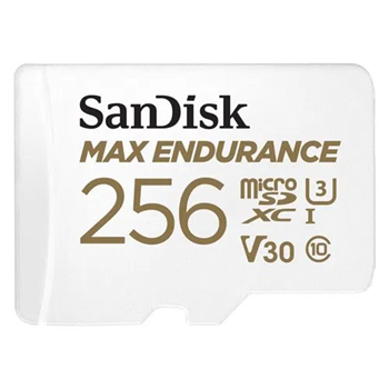 SanDisk MAX ENDURANCE microSDHC Card s adaptérem 256 GB