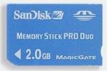 SanDisk Memory Stick PRO DUO 2 GB