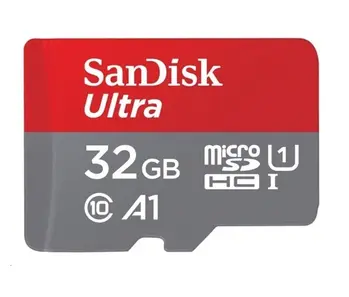 SanDisk MicroSDHC karta 32GB Ultra (120MB/s, A1 Class 10 UHS-I, Android - Tablet Packaging, Memory Zone App) + adaptér