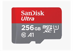 SanDisk MicroSDXC karta 256GB Ultra (150 MB/s, A1 Class 10 UHS-I) + adaptér