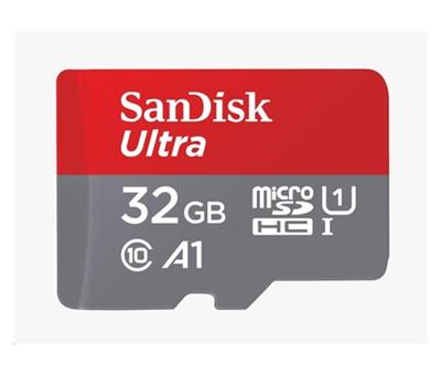 SanDisk MicroSDXC karta 32GB Ultra (120 MB/s, A1 Class 10 UHS-I, Android) + adaptér