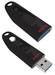 SanDisk Ultra 128 GB Flash disk, USB3.0, 80MB/s