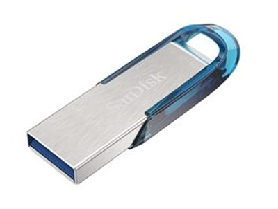 SanDisk Ultra Flair™ USB 3.0 64 GB tropická modrá