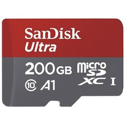 SanDisk Ultra microSDXC 200 GB 100 MB/s A1 Class 10 UHS-I, Android, Adaptér