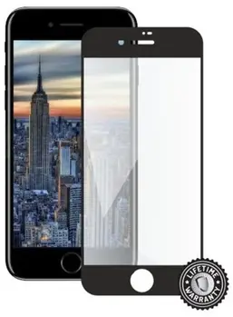 Screenshield Apple iPhone 8 Tempered Glass Protection,full COVER,black