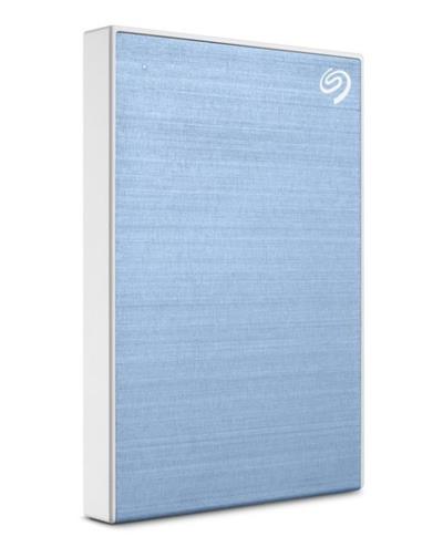 Seagate Backup Plus SLIM, 2TB externí HDD, 2.5", USB 3.0, kovový světle modrý