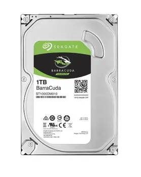 Seagate BarraCuda 3.5" 1TB,3.5",SATAIII,64MB cache,7.200RPM,2RZ