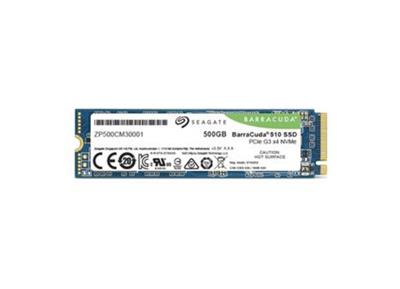 Seagate BarraCuda 510 SSD, 500GB, NVMe M.2 PCIe