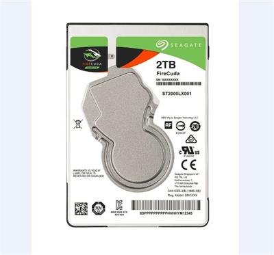 Seagate FireCuda 2.5" SSHD, 2TB HDD, 8GB SSD, 2.5", SATAIII, 128MB cache