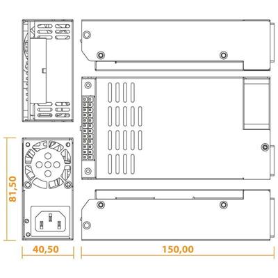 SEASONIC zdroj 300W SSP-300SUG, 80+ Gold, Flex ATX v1.0