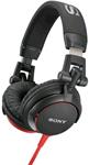 Sluchátka SONY MDR-V55R EXTRA BASS&DJ type,červené