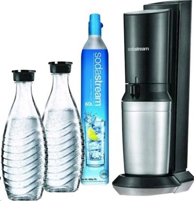 SodaStream Crystal 2.0 - Černá + 2 Láhve