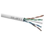 Solarix Instalační kabel CAT6 UTP PVC drát 305m/box