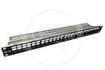 Solarix Modulární neosazený patch panel Solarix 24 portů 1U