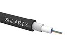 Solarix Univerzální kabel CLT Solarix 04vl 50/125 LSOH Eca OM4 černý SXKO-CLT-4-OM4-LSOH