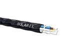 Solarix Zafukovací kabel MICRO Solarix 12vl 9/125 HDPE Fca černý SXKO-MICRO-12-OS-HDPE