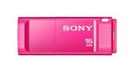 SONY Flash disk USM16GX USB 3.0 barva růžová, kapacita 16GB