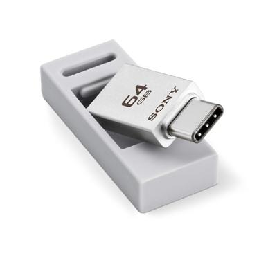 SONY Flash disk USM64CA1 USB 3.1 OTG adaptér. Dva konektory - Type C & Type A 64 GB