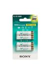 SONY NH-AAAB4KN - NiMH nabíjecí baterie AAA / 800 mAh / 4 ks v blistru