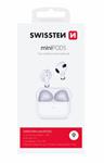 SWISSTEN BLUETOOTH TWS SLUCHÁTKA MINIPODS BÍLÁ