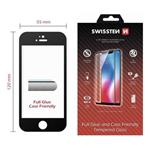 SWISSTEN OCHRANNÉ SKLO CASE FRIENDLY APPLE IPHONE 5/SE CERNÉ