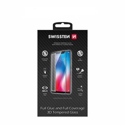 SWISSTEN OCHRANNÉ SKLO ULTRA DURABLE 3D FULL HUAWEI P SMART 2021 CERNÉ