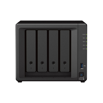 Synology DS923+ DiskStation (4-bay NAS, CPU DC AMD Ryzen R1600 64bit, RAM 4GB, 2x USB 3.2, 1x eSATA, 2x GLAN)