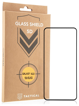 Tactical Glass Shield 5D sklo pro Samsung Galaxy S22 Black