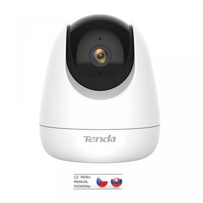 Tenda CP6 - rotační IP WiFi 2K (3MP) kamera s přenosem zvuku, noční vidění 12m, Android, iOS