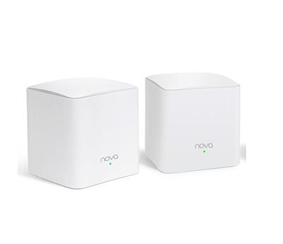 Tenda MW5s (2-pack) - Wireless AC MESH systém 802.11ac/a/b/g/n, 2x GLAN/GWAN, 2x LAN