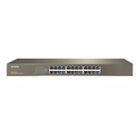 Tenda TEG1024F - 22-port Gigabit Ethernet Switch + 2x Combo SFP/RJ45, 10/100/1000 Mbps, Fanless, Rackmount, Kov