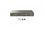 Tenda TEG1116P-16-150W 16xRJ45 Switch s 16xPoE 802.3af/at, 10/100/1000Mbps, 135W