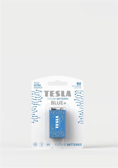 Tesla 9V BLUE+ zinkouhlíková, 1 ks, ND