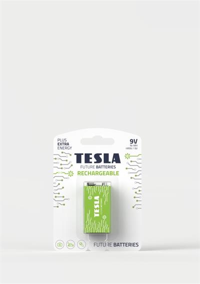 Tesla 9V RECHARGEABLE+ nabíjecí Ni-MH, 1 ks, ND